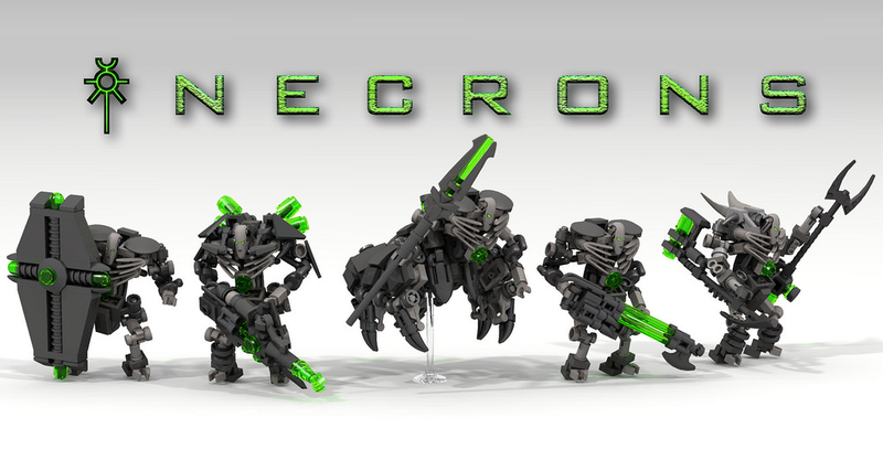 Illustration for article titled Playing Warhammer 40K With Lego
